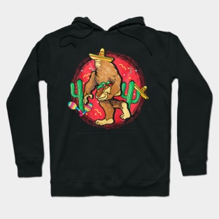 Bigfoot Carry Tacos Cinco De Mayo Hoodie